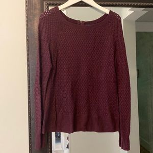 American eagle sweater burgundy